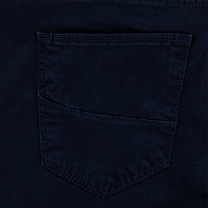 Navy Five Pocket Chinos
