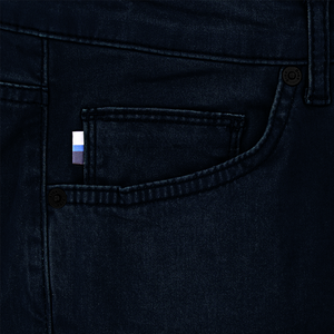 Navy Five Pocket Chinos