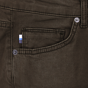 Chocolate Five Pocket Chinos