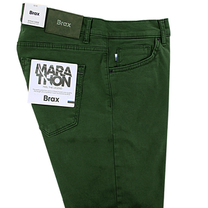 Olive Five Pocket Chinos
