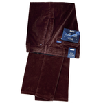 Load image into Gallery viewer, Bruhl Parma Stretch Cotton Corduroy Wine Trouser Regular Leg
