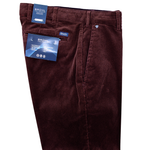Load image into Gallery viewer, Bruhl Parma Stretch Cotton Corduroy Wine Trouser Regular Leg
