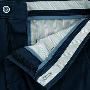 Navy London Shorts
