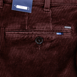 Load image into Gallery viewer, Burgundy Corduroy Trousers Short Leg

