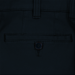 Navy Elasticated Waist Leeds Chinos