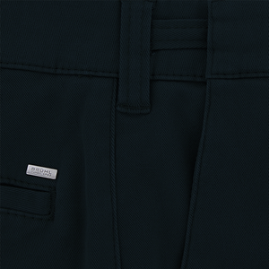 Navy Elasticated Waist Leeds Chinos