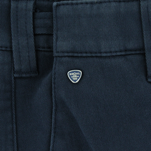 Bruhl Leeds Giza Cotton Blue Trouser Short Leg