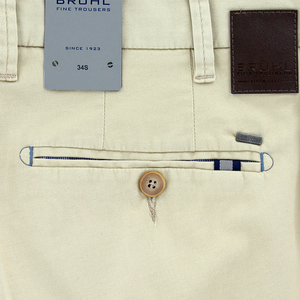 Beige Lightweight Chinos