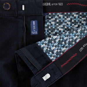 Navy Stretch Trouser Regular Leg