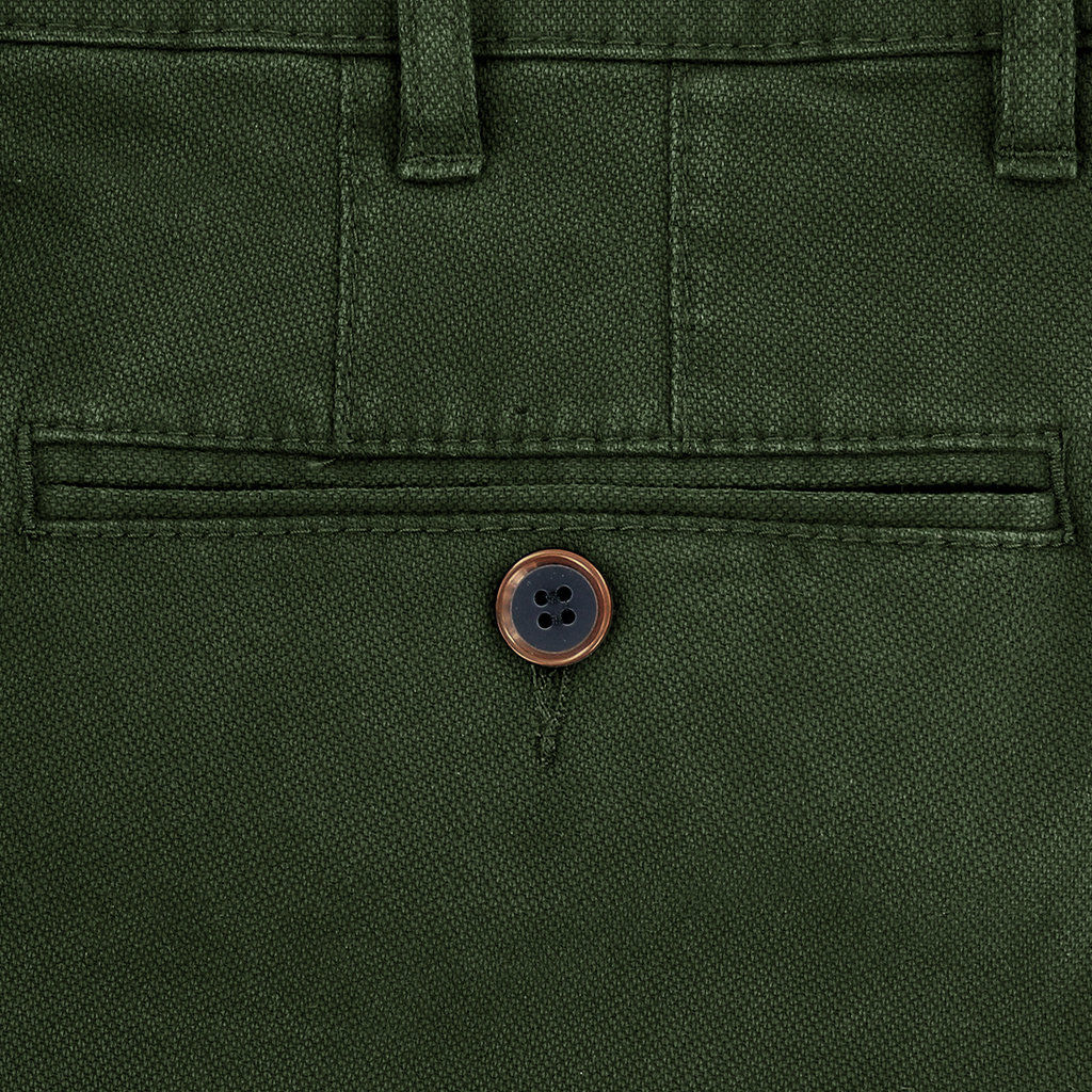 Olive Stretch Trouser Regular Leg
