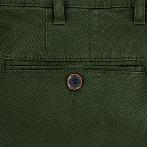 Olive Stretch Trouser Regular Leg