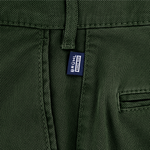 Load image into Gallery viewer, Olive Stretch Trouser Short Leg
