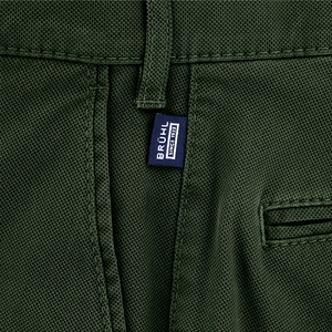Olive Stretch Trouser Regular Leg