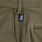 Load image into Gallery viewer, Taupe Stretch Trouser Regular Leg
