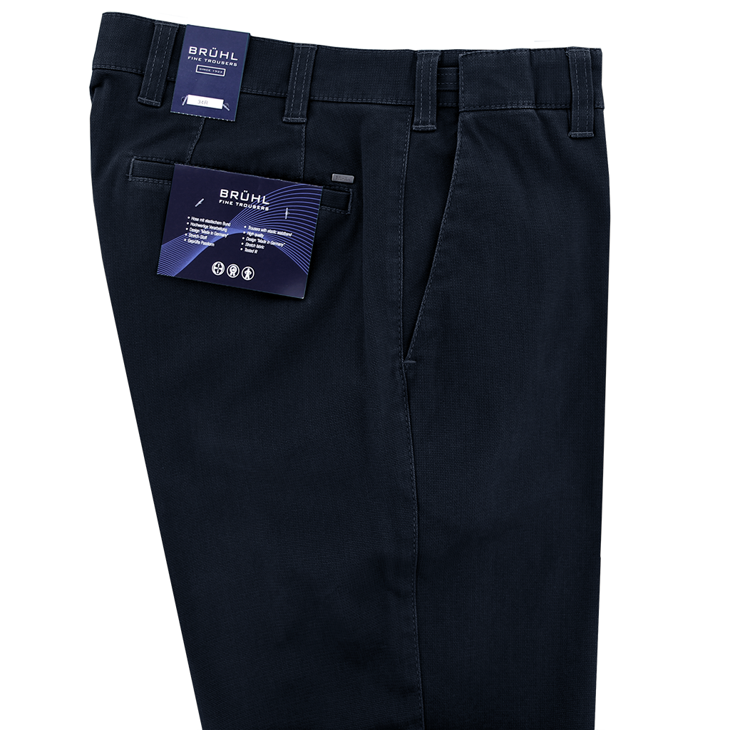 Navy Traveller Trousers Regular Leg