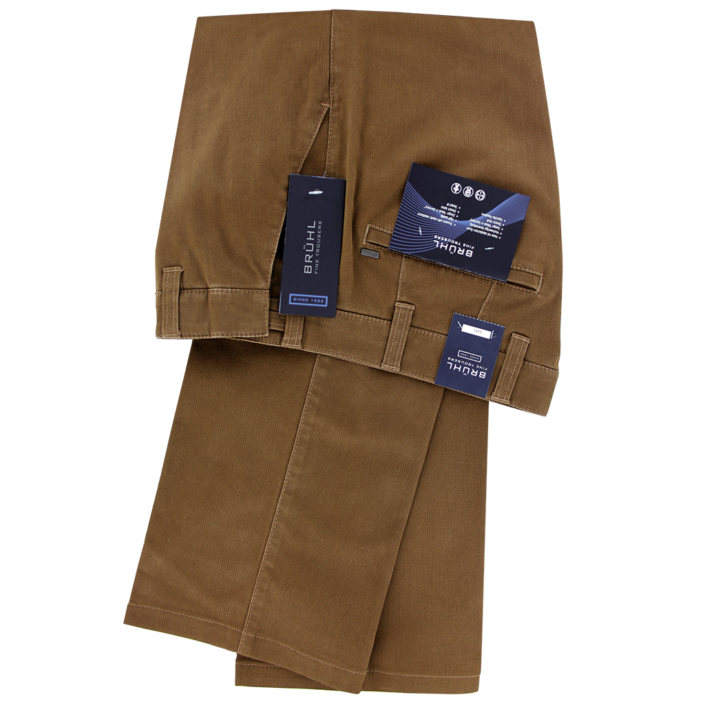 Tan Traveller Trousers Regular Leg