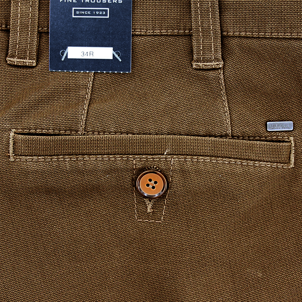 Tan Traveller Trousers Regular Leg