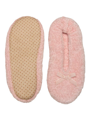 Pink Bow Slippers