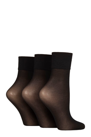 Black 15 Denier Ankle Tights