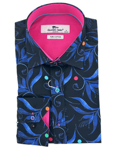 Blue Leaves Shirt