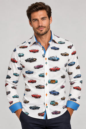White Cars Shirt