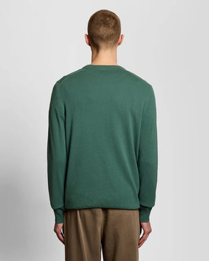 Green Crew Neck Jumper