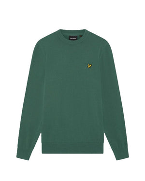 Green Crew Neck Jumper