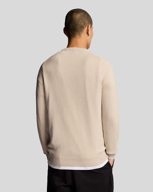Stone Crew Neck Jumper