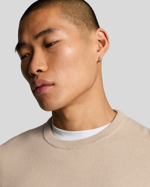 Stone Crew Neck Jumper