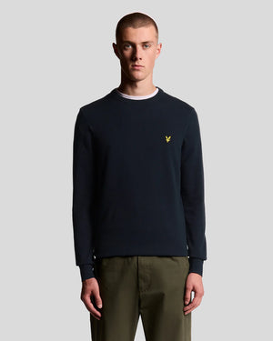 Navy Crew Neck Jumper