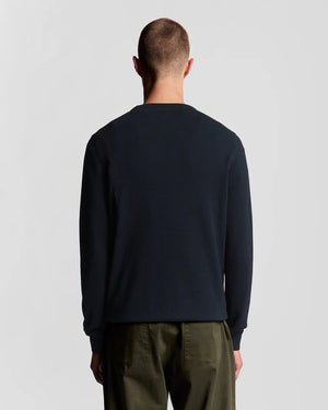 Navy Crew Neck Jumper