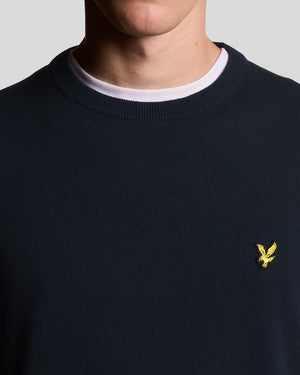 Navy Crew Neck Jumper