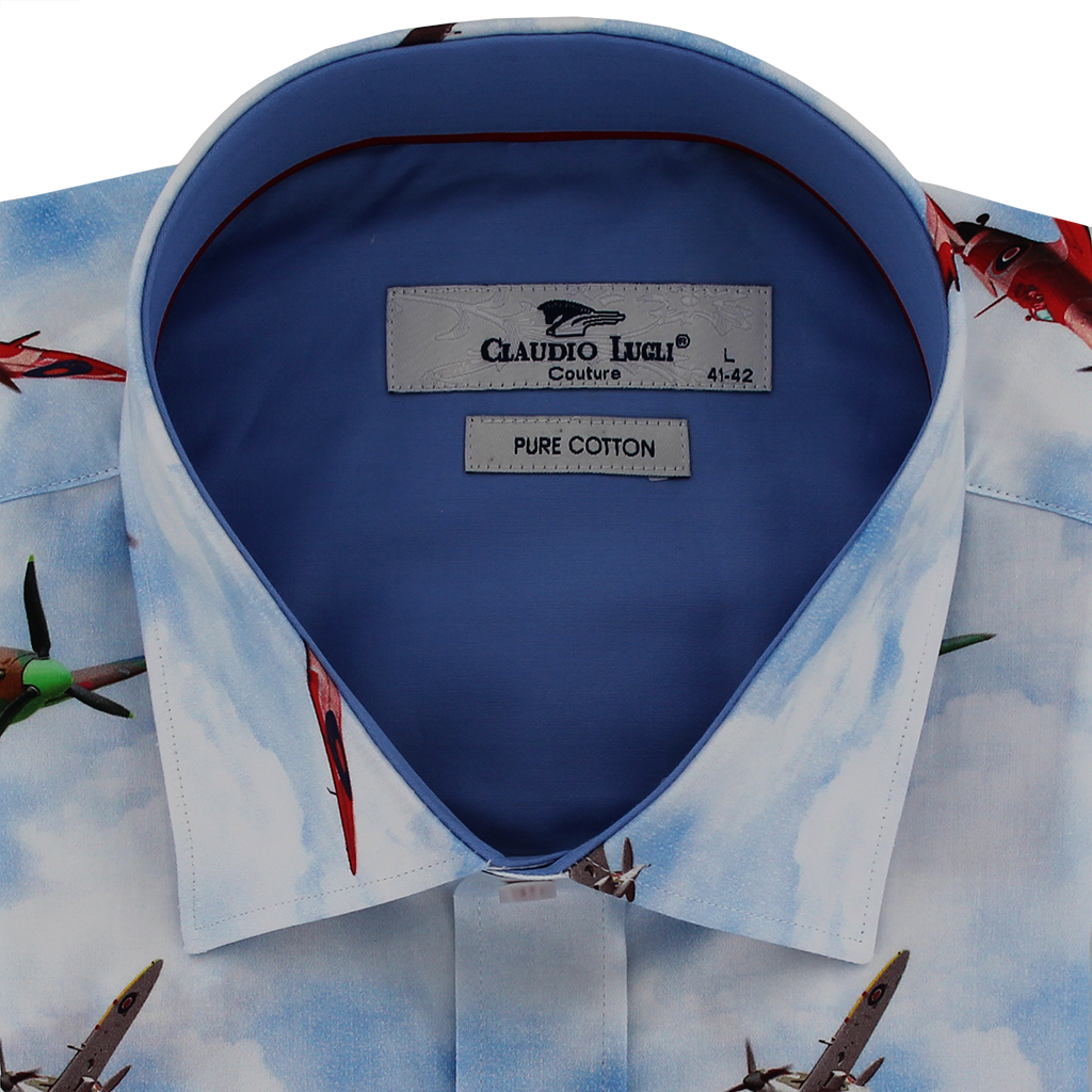 Claudio Lugli Spitfires and Hurricanes Shirt Sky