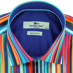 Load image into Gallery viewer, Claudio Lugli Multicoloured Stripes Shirt
