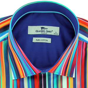 Claudio Lugli Multicoloured Stripes Shirt