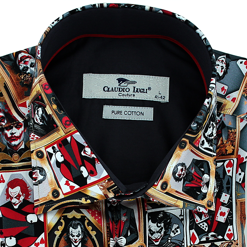 Claudio Lugli Joker Shirt Black