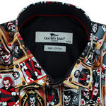 Load image into Gallery viewer, Claudio Lugli Joker Shirt Black
