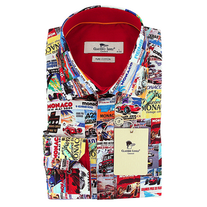 Claudio Lugli Monaco Grand Prix Shirt Red