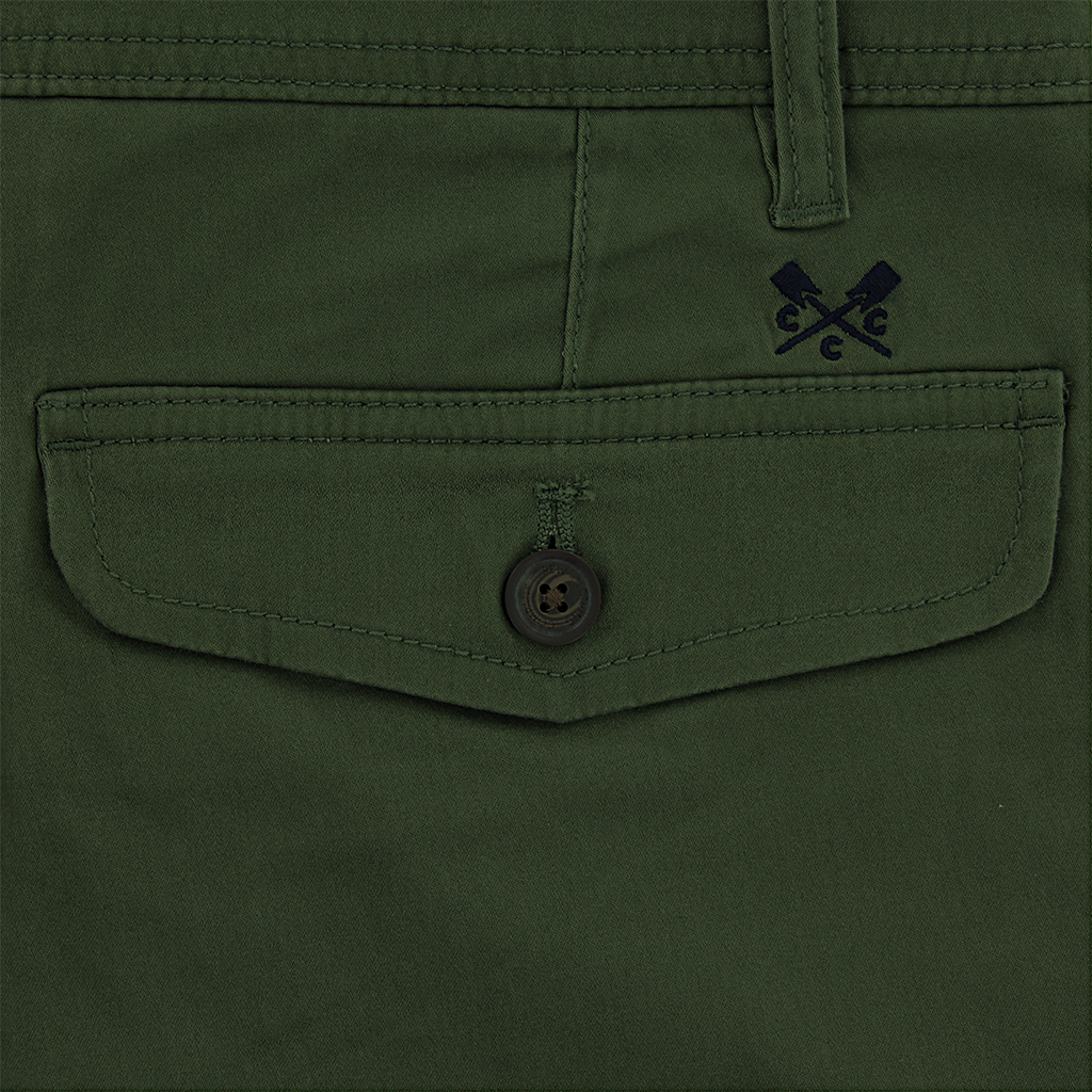 Crew Fromby Stretch Cargo Shrorts Olive