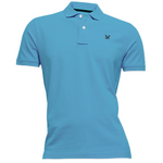 Load image into Gallery viewer, Crew Classic Pique Polo Shirt Sky
