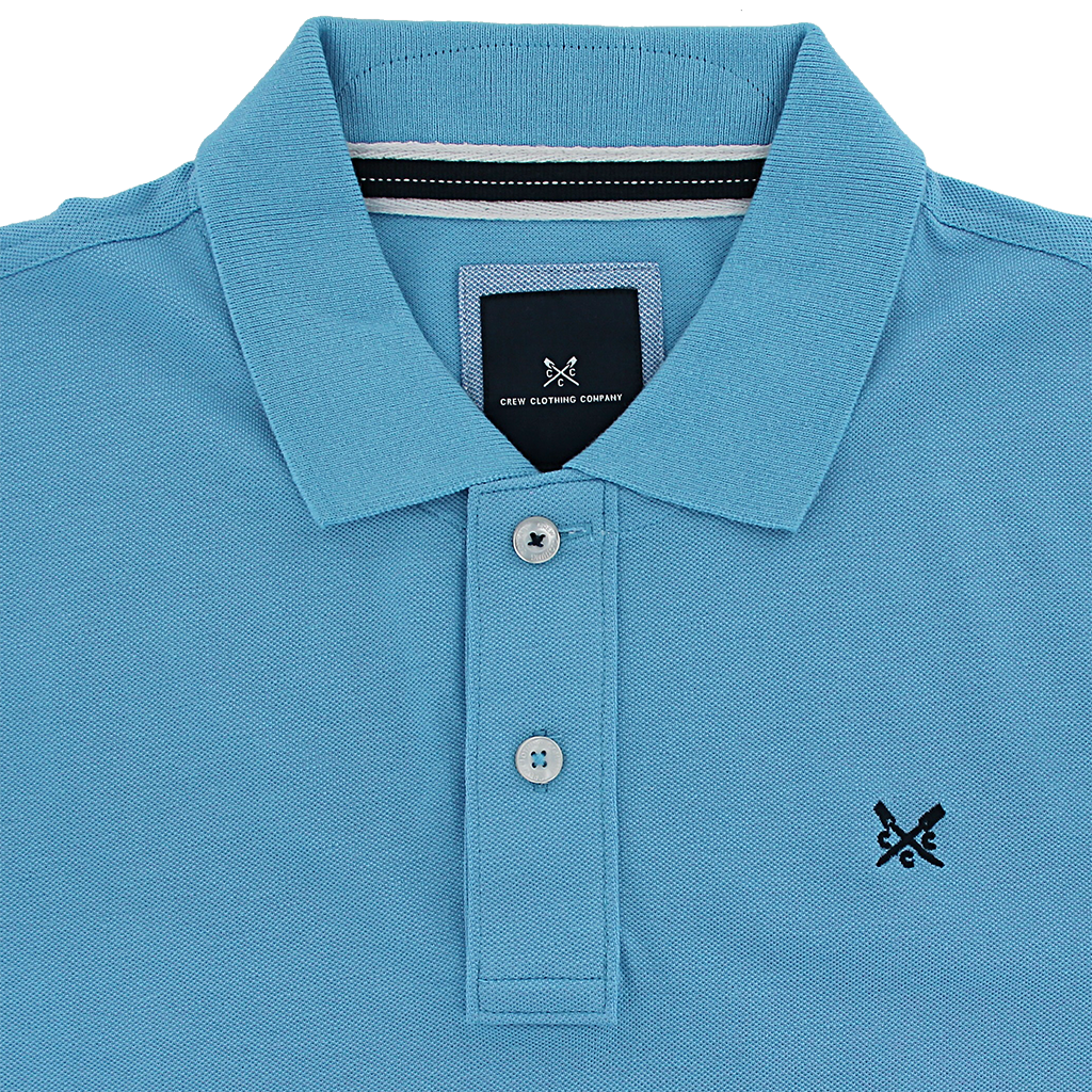 Crew Classic Pique Polo Shirt Sky