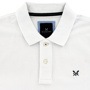 White Classic Pique Polo