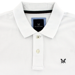 Load image into Gallery viewer, Crew Classic Pique Polo Shirt White
