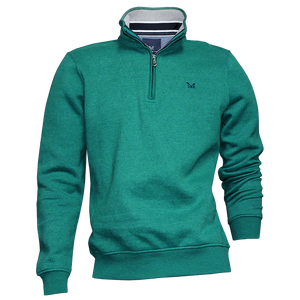 Crew Classic Half Zip Sweatshirt Green