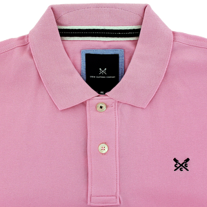 Pink Classic Pique Polo