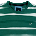 Load image into Gallery viewer, Crew Classic Stripe T-Shirt Green
