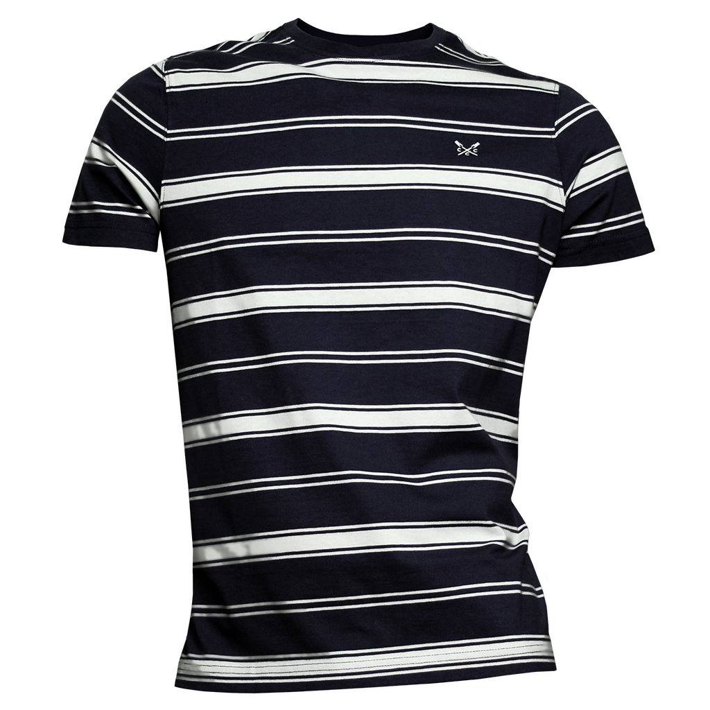 Crew Classic Stripe T-Shirt Navy