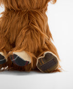 Load image into Gallery viewer, Brown  Highland Cow Dog Toy
