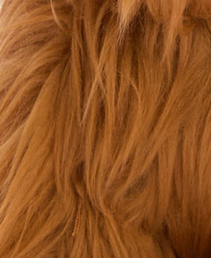 Brown  Highland Cow Dog Toy