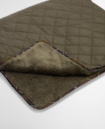 Load image into Gallery viewer, Olive Quilt and Fleece Blanket
